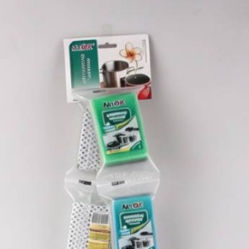 Mr.OK factory direct supply sponge scouring pads, double-sided cleaning sponges, kitchen cleaning sponges, dishwashing sponges, pot scrubbing sponges Application Scenario