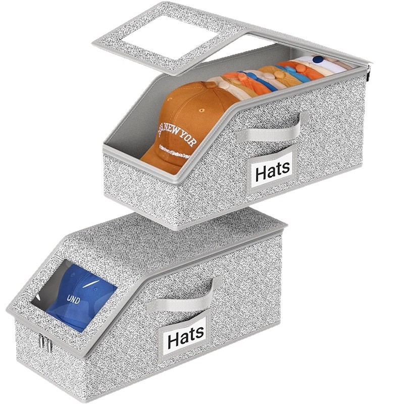 收纳盒/收纳/旋转收纳/吧唧/内衣收纳盒白底实物图