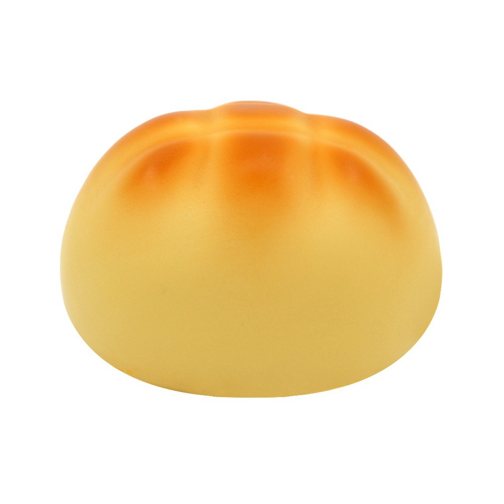 儿童玩具超软PU面包狗玩具慢回弹发泄创意玩具白底实物图