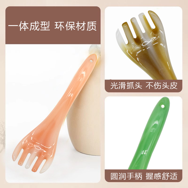 Portable massage, hand combing, scalp acupoint and meridian massage without harming the skin. Home massage and health care tool, cross-border hair delivery Application Scenario