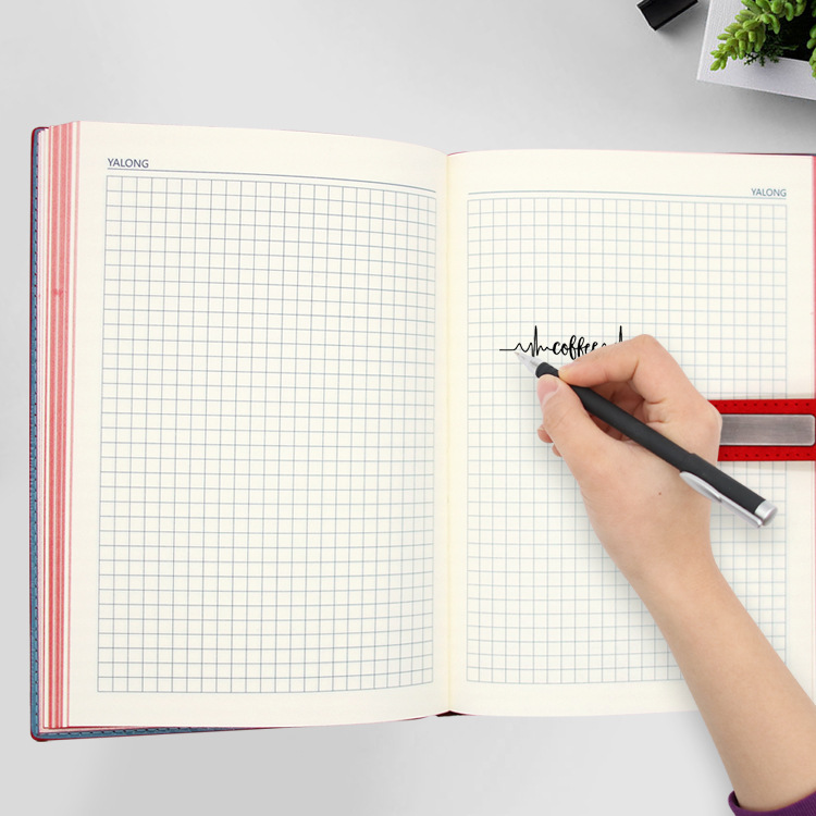 Yalong's new design A5 leather student and office notebook is a bestseller in 2023 Application Scenario