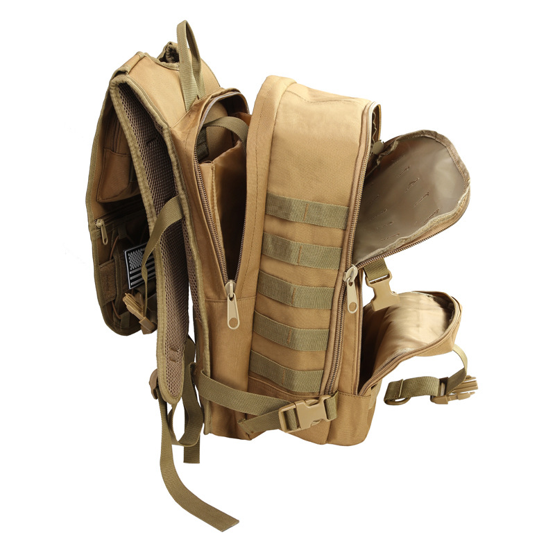 Yitu Hiking, Trail Running and Mountaineering Sports Bag X7 Arrowfish Large Capacity Camouflage Outdoor Bag Tactical Bag Men's Backpack Specification image