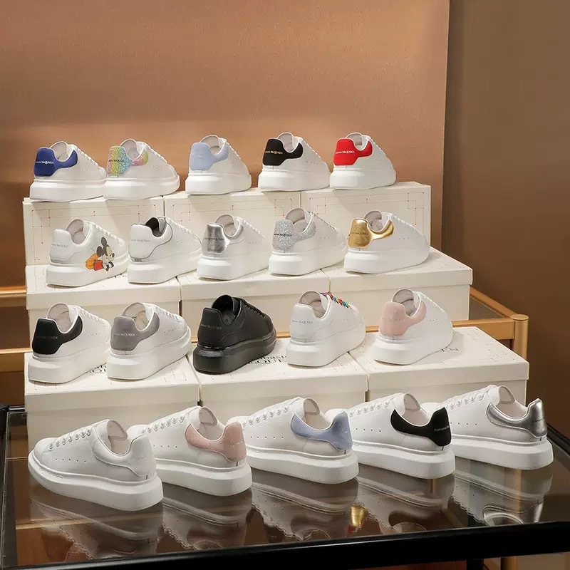 2025春季麦昆小白鞋女新款百搭松糕厚底增高运动真皮休闲鞋板鞋女产品图