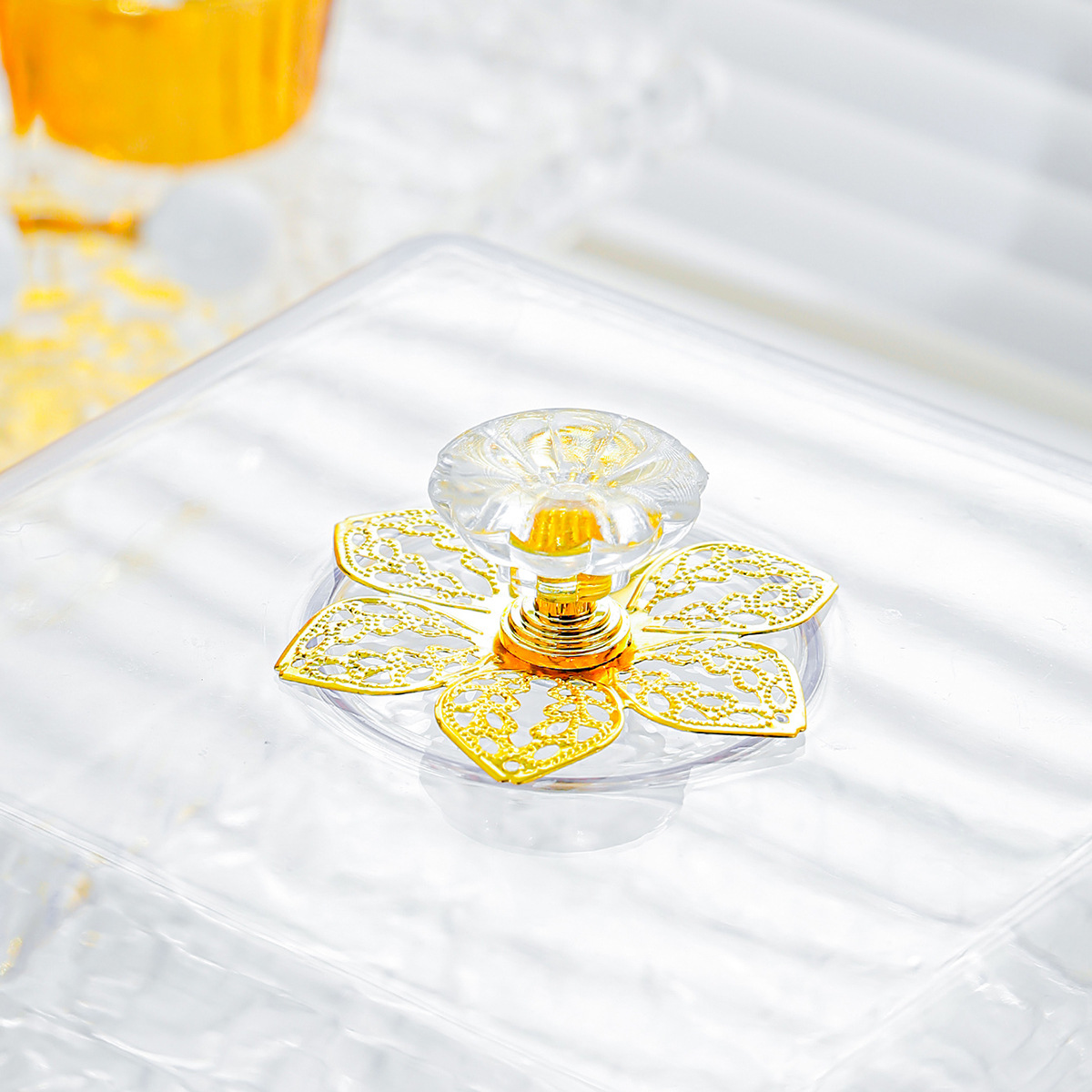 水晶/水晶工艺品/球形半圆包边钻/象神/水晶批发产品图