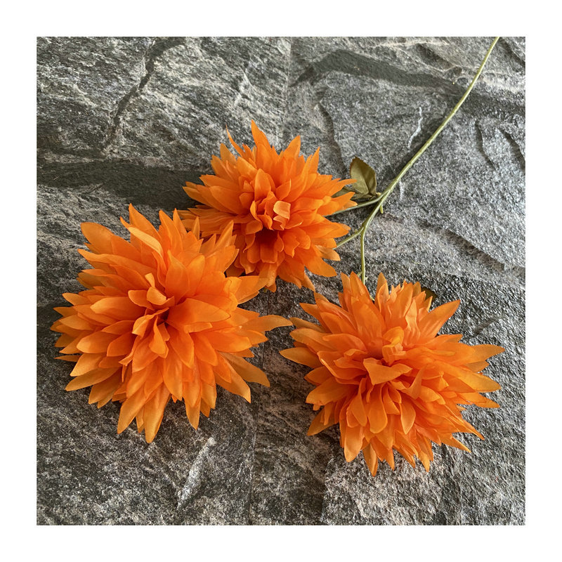 仿真花DIY发饰配件/仿真花/5朵塑膠花/假花/假花批发白底实物图