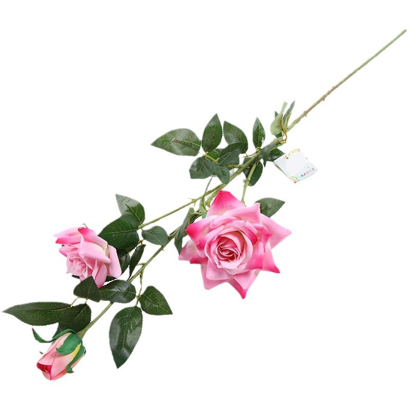 簪花/仿真花/假花仿真花/教师节/手工针织白底实物图