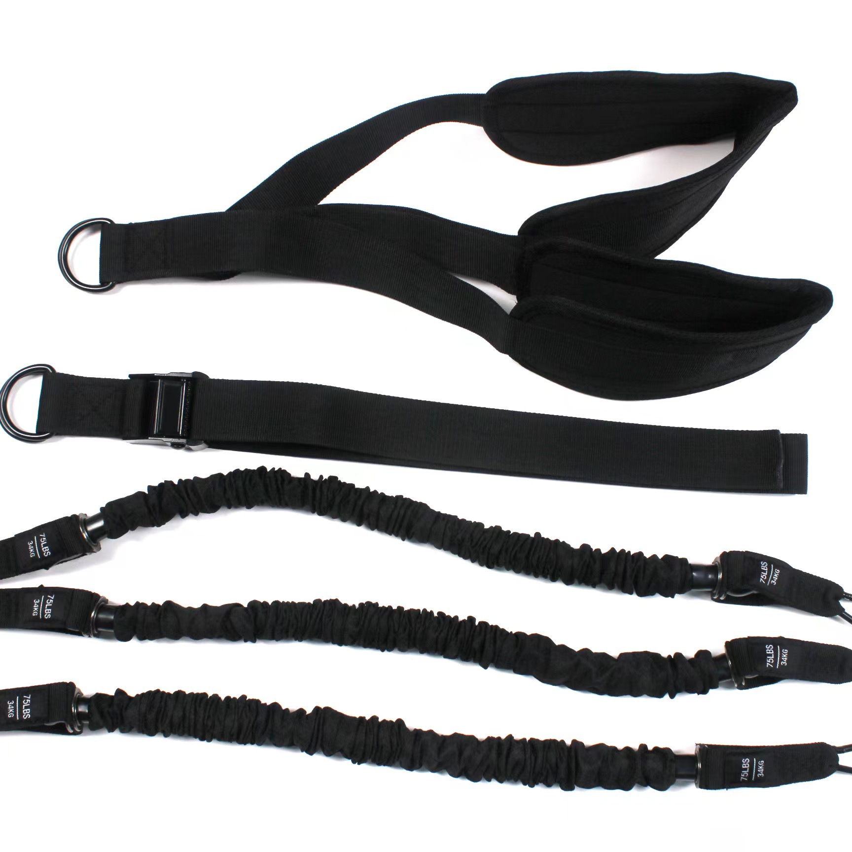 Pull-up support belt 1, high school entrance examination auxiliary belt trainer, horizontal bar elastic rope, indoor household resistance belt wholesale Application Scenario
