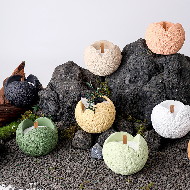 蜡烛杯蜡烛容器空杯香薰蜡烛杯浪漫香氛伴手礼物厂家直销创意水泥