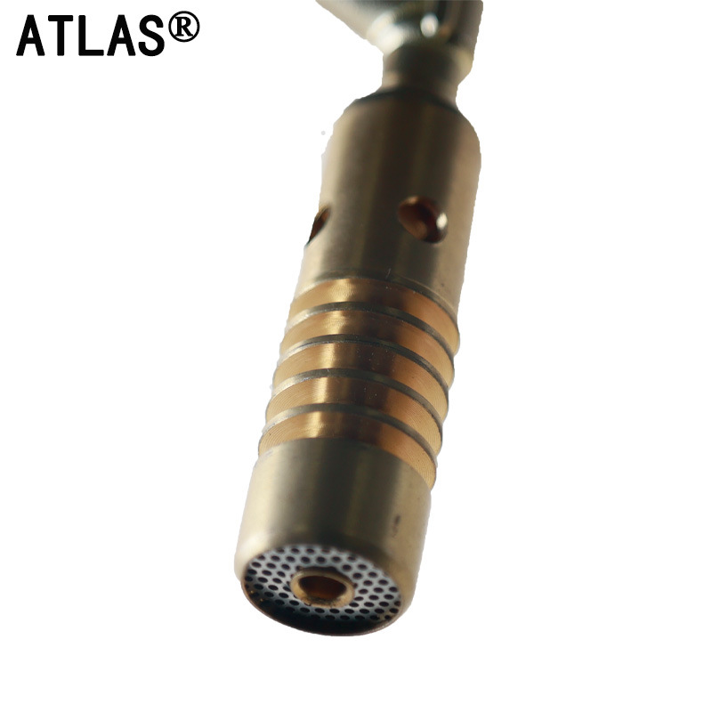 All-copper 733 card-type burner, outdoor camping barbecue ignition card-type gas cylinder, windproof portable baking burner details Picture