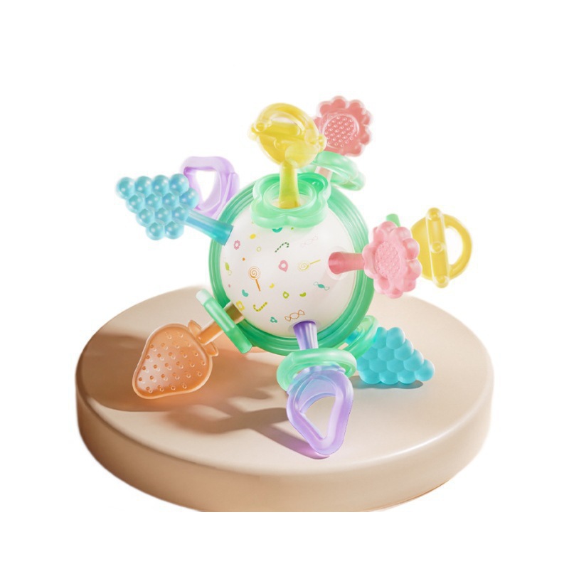 Cross-border baby toys 0-1-year-old unbreakable dolls for children consume their physical strength 3 Early education and intelligence 6 ringing bells for newborns Item Picture