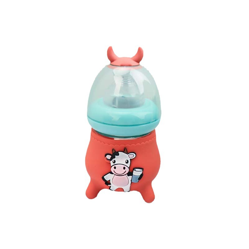 奶瓶/跨境电商母婴用品/婴儿奶瓶/跨境母婴奶瓶爆品/跨境电商新款奶瓶白底实物图