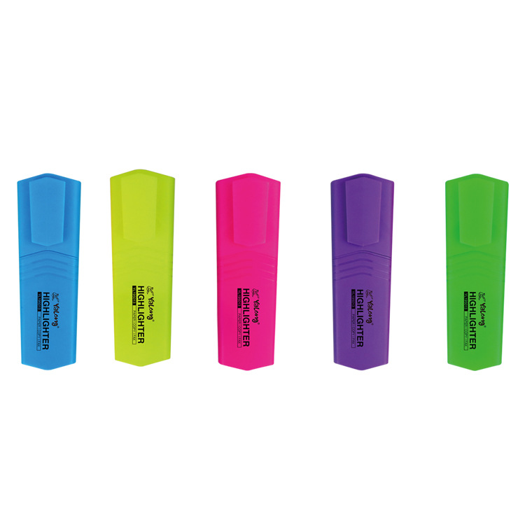 Yalong Cross-border brand children's bucket highlighter, highlighter notebook number pen, 30 mixed highlighter pens details Picture