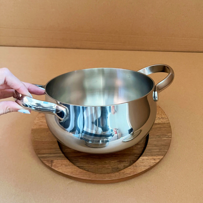 304 stainless steel steamer, household thickened cooking and steaming integrated gas stove, induction cooker, double-layer steamer, cooking and soup pot Application Scenario