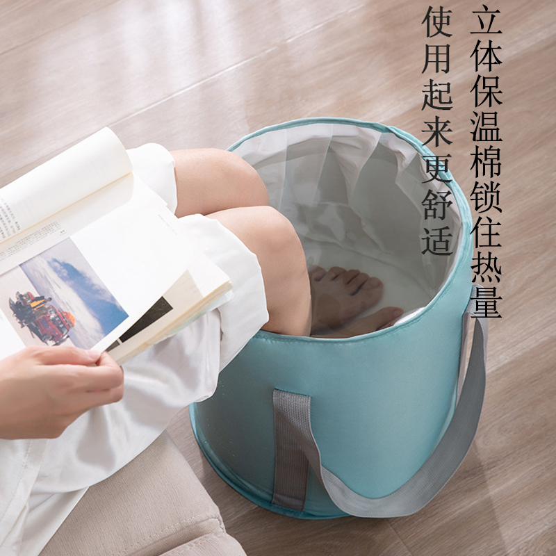 泡脚桶/资料泡脚桶/塑料盆/折腾浴桶/足疗桶套一次性细节图