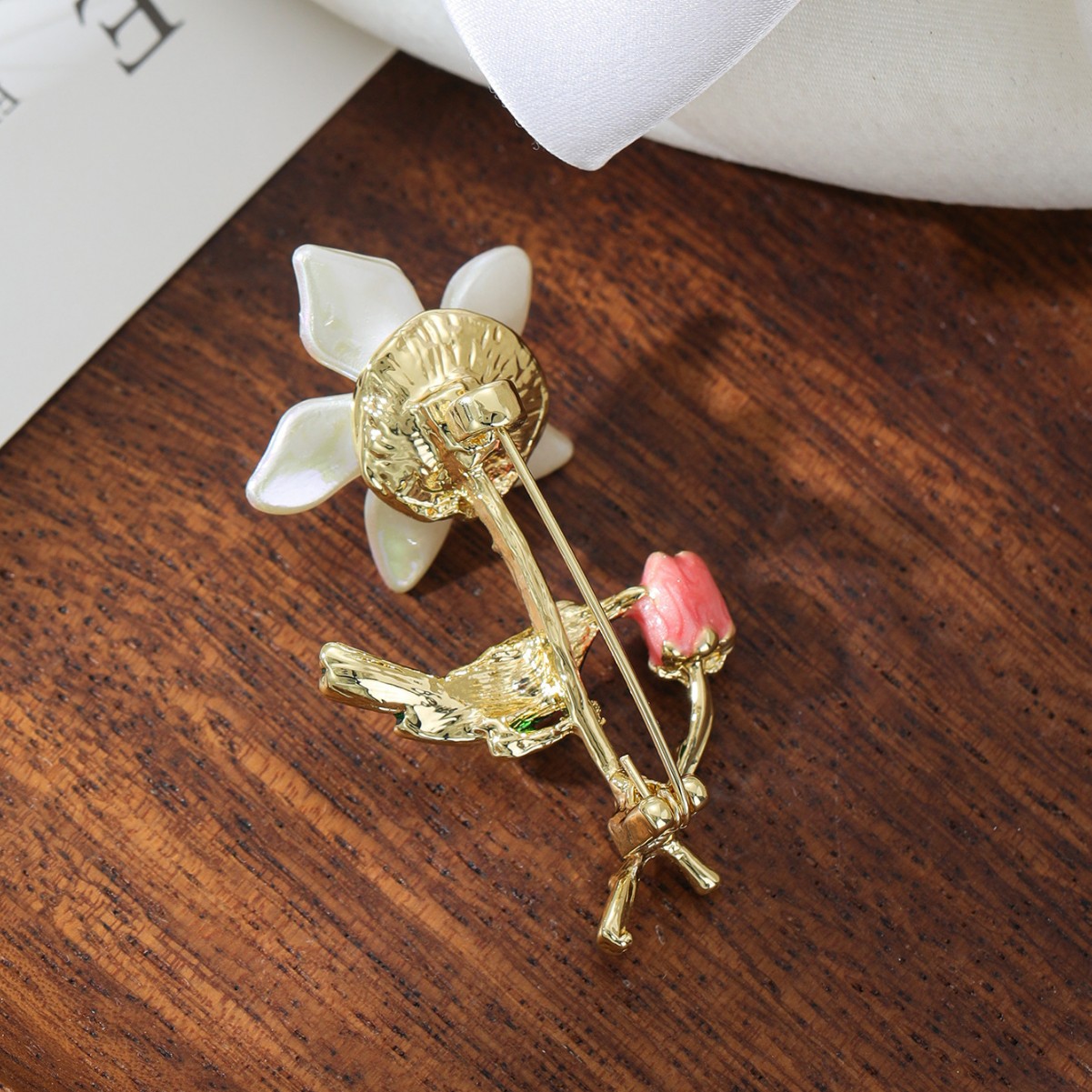 胸针/滴油徽章/滴油胸针徽章/胸针女士收腰时尚/穆斯林饰品产品图