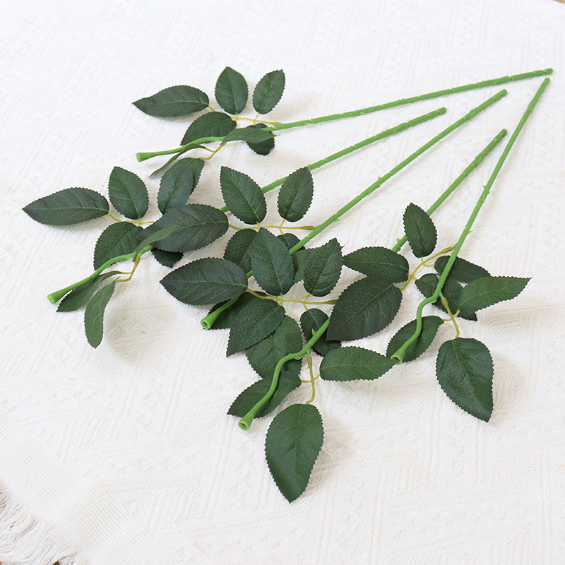 白桦树树叶/人造仿真树/仿真榕树枝/微缩树桩古树/人造花大的细节图