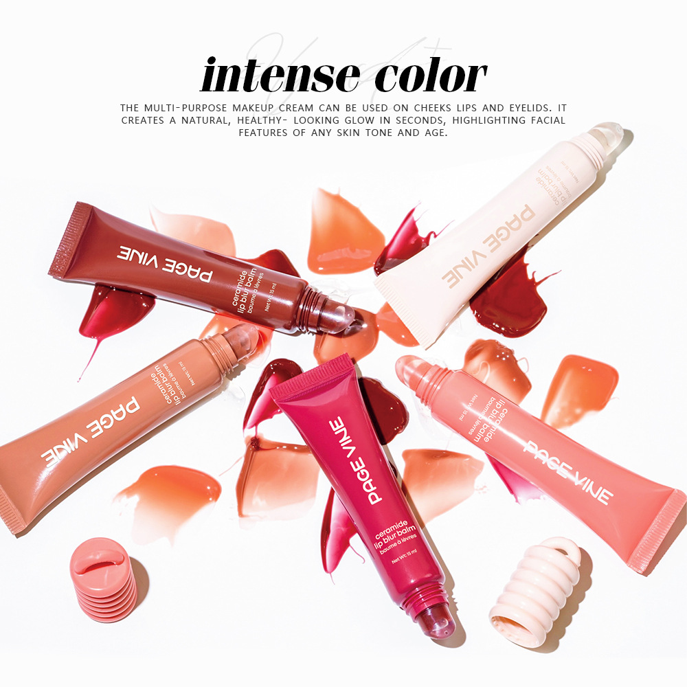 Amazon's best-selling PAGEVINE lip gloss, lip gloss, lip gloss, lip oil and moisturizing lip balm have crossed borders details Picture