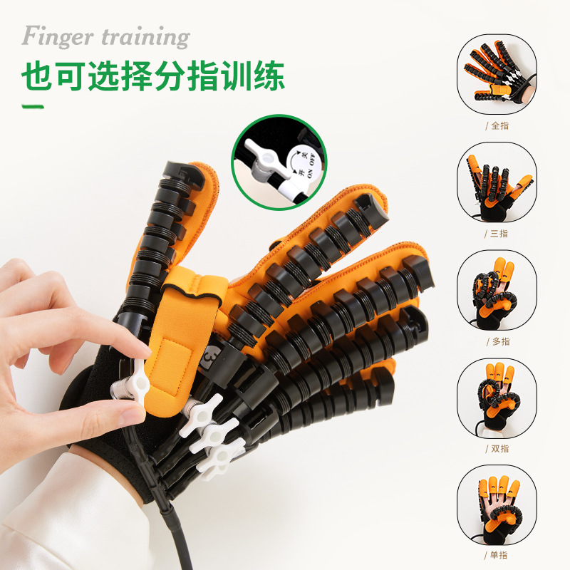 Hand rehabilitation robot gloves Robot Finger trainer Massager gloves Specification image