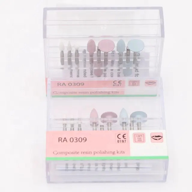 Cross-border exclusive porcelain polishing kits, dental composite resin polishing kits, dental silicone rubber polishing instruments Specification image