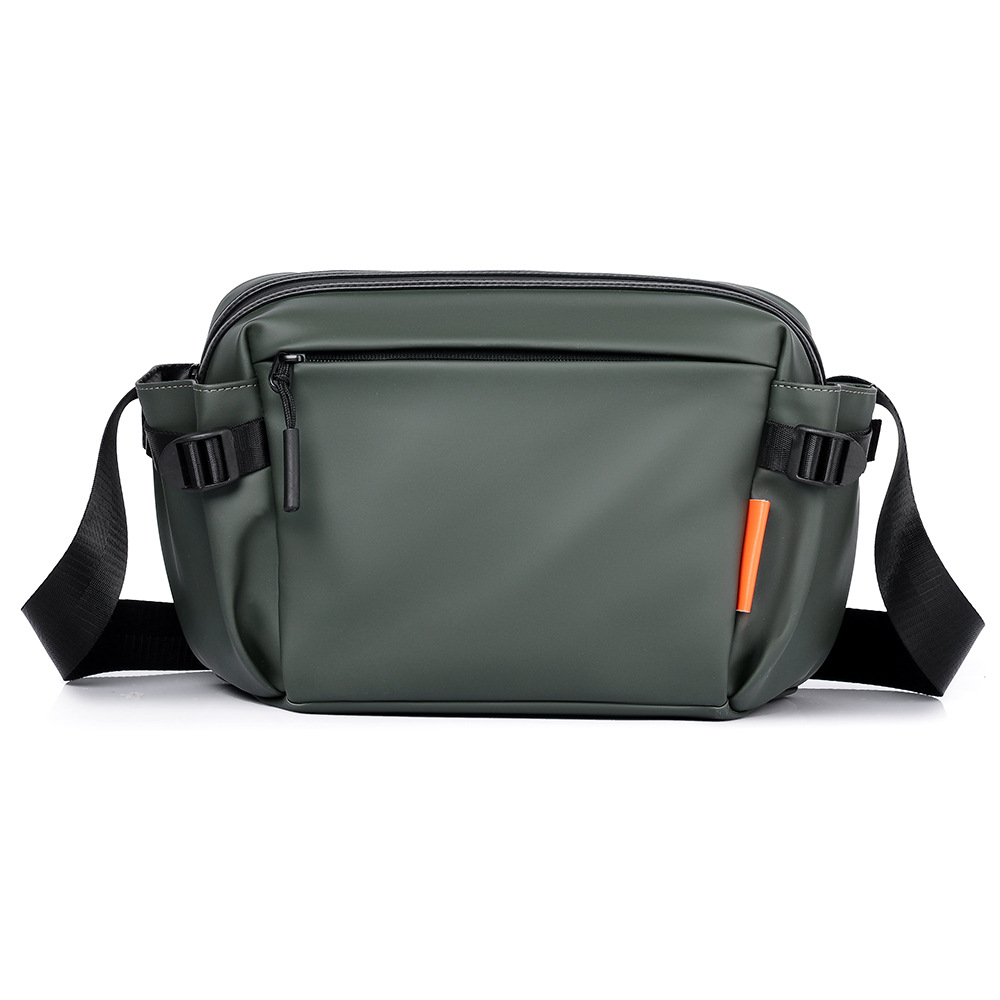 Bolsa de hombre nueva bolsa de cintura de hombre versión coreana bolsa de pecho simple bolsa de hombro simple bolsa de cintura deportiva bolsa de hombro simple de gran capacidad Item Picture