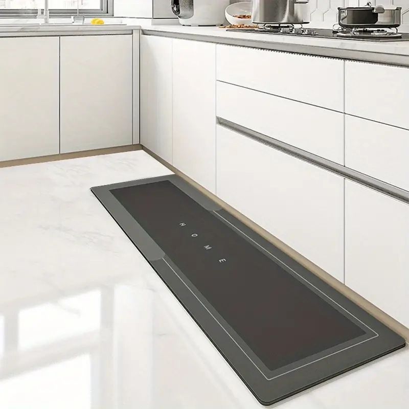 Amazon temu offers diatom mud floor MATS, kitchen water-absorbing and oil-absorbing floor MATS, easy-to-maintain anti-slip MATS for the entrance and foyer