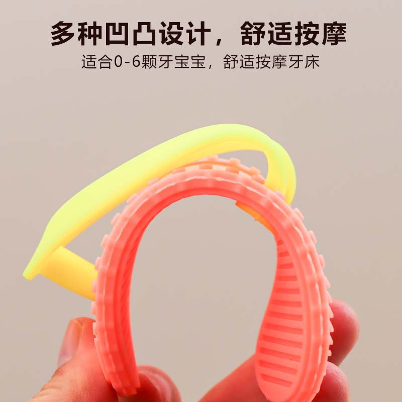 Cross-border baby and maternal products silicone teething rings, baby slippers teething rings, anti-biting, soft and safe Application Scenario