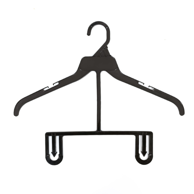 Baby clothes hangers, wholesale baby household clothes hangers, children's clothes hangers, plastic suits, trouser clips, Amazon newborn clothes racks Item Picture