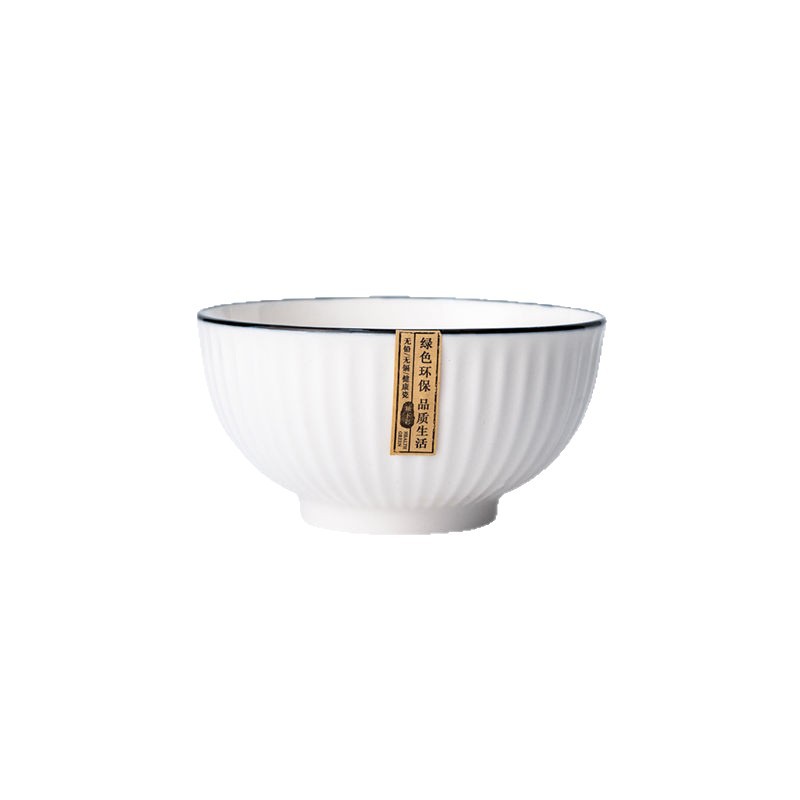 不锈钢碗/陶瓷碗/餐具/摔不烂的碗/陶瓷白底实物图