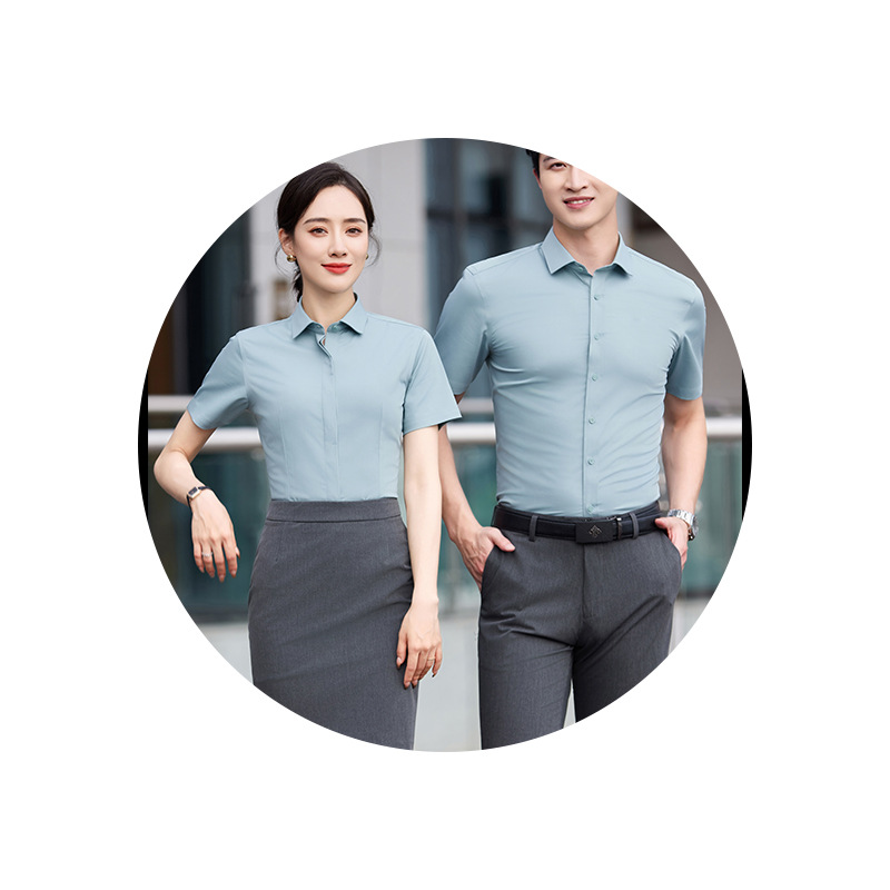 衬衣男长袖休闲/衬衫男士长袖休闲/衬衫/服装/七分就男裝襯衣白底实物图
