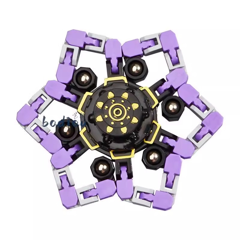 Fidget spinner toys for boys and children: Rotate between fingers to relieve stress and transform. Fun mechanical toys for boys: Spin and enjoy a variety of changes Item Picture
