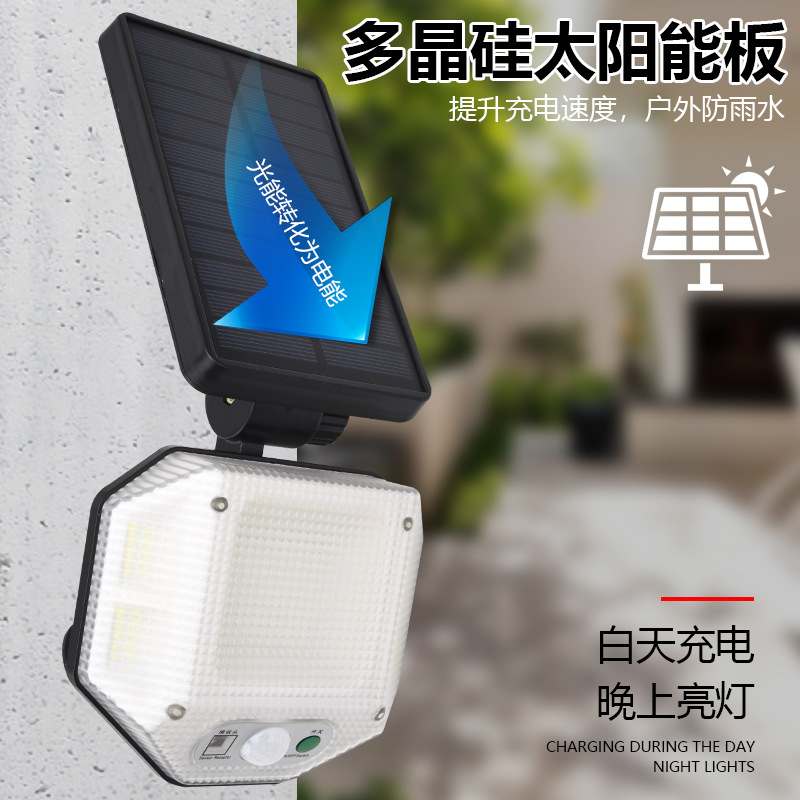 Solar garden lamps, solar panel street lamps, ground-penetrating lamps, rainproof lighting, energy-saving outdoor garden lamps details Picture