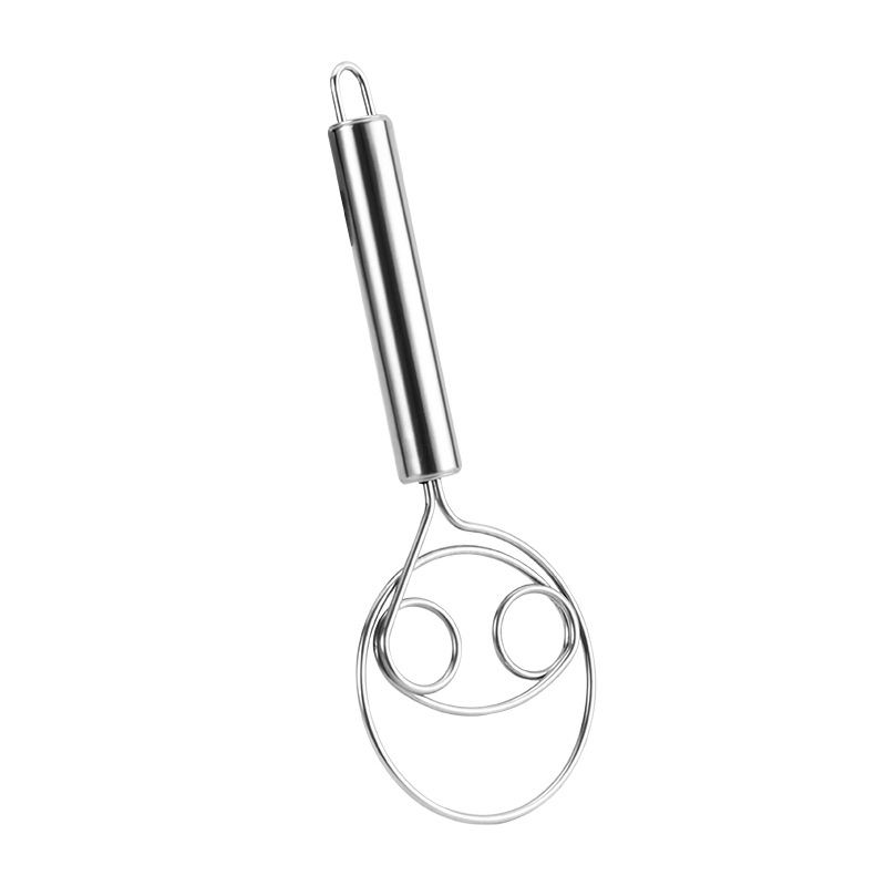 Factory direct sales of household stainless steel manual noodle cutter, flour mixer, kitchen small tool, stainless steel, manual and labor-saving Item Picture