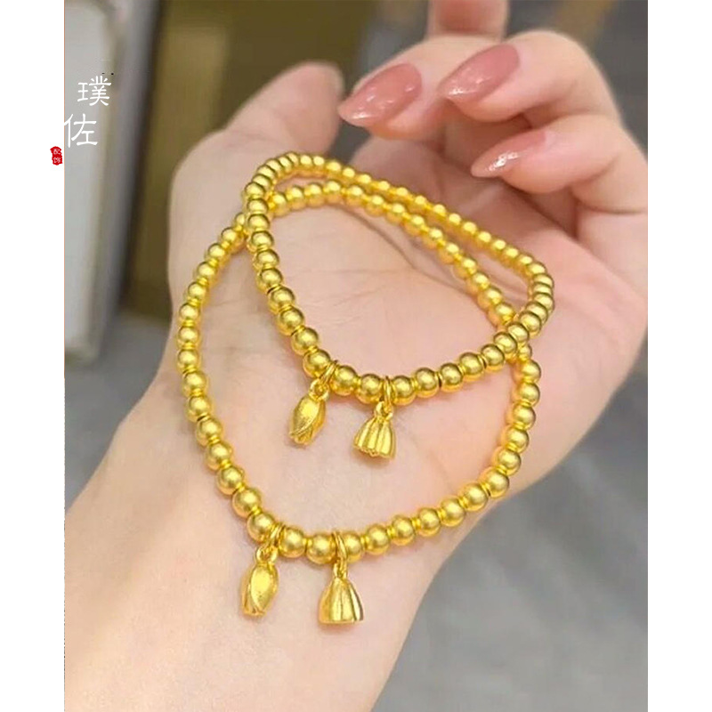 手镯/树脂手镯/亚克力晕染手镯/黄金/不锈钢手镯细节图