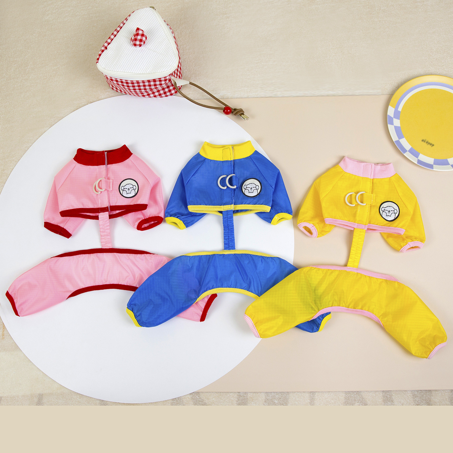 Dog walking anti-dirty pants, dog pants, anti-urine leg pants, leg protectors, mosquito repellent pants, 25 mosquito repellent four-leg pants