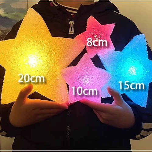 六一儿童节手持星星灯手腕舞蹈演唱会节日装饰灯小星星氛围灯批发产品图
