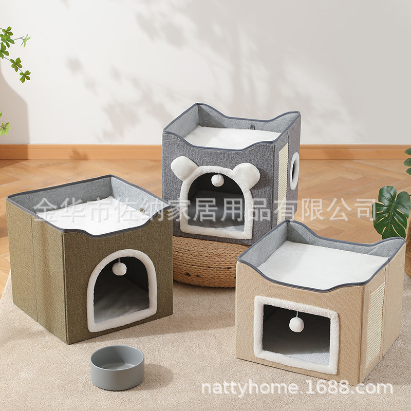 猫猫窝、笼实物图