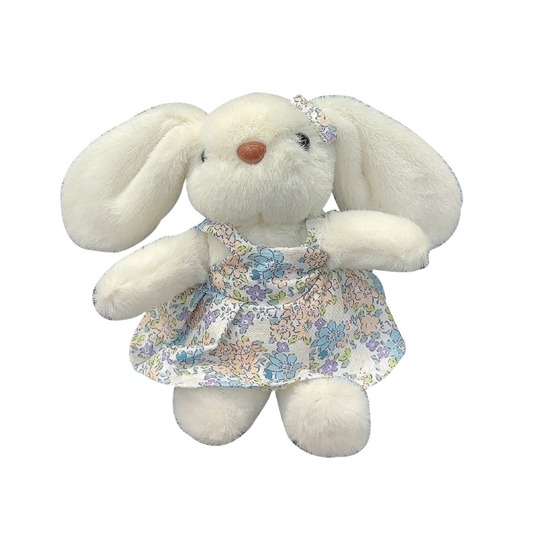 Wholesale rabbit dolls, plush keychains, small figurines, pendants, bags, cute pendants, schoolbags, internet-famous toy dolls Item Picture