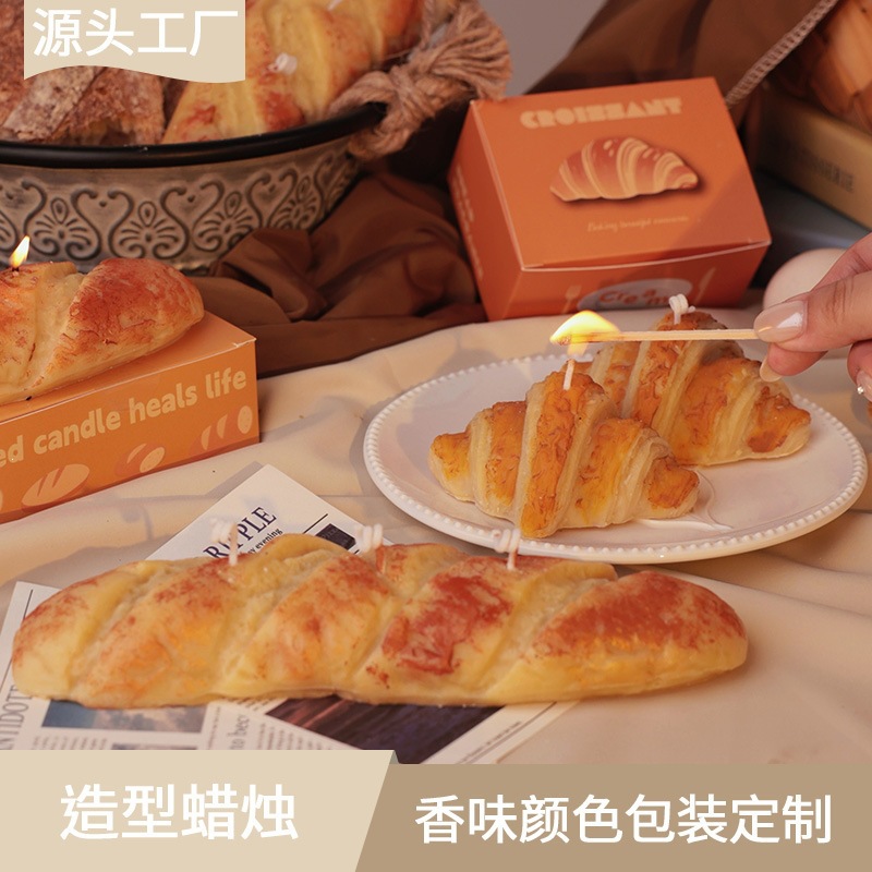 面包造型香薰蜡烛电蜡烛麻将蜡烛玻璃杯询价
