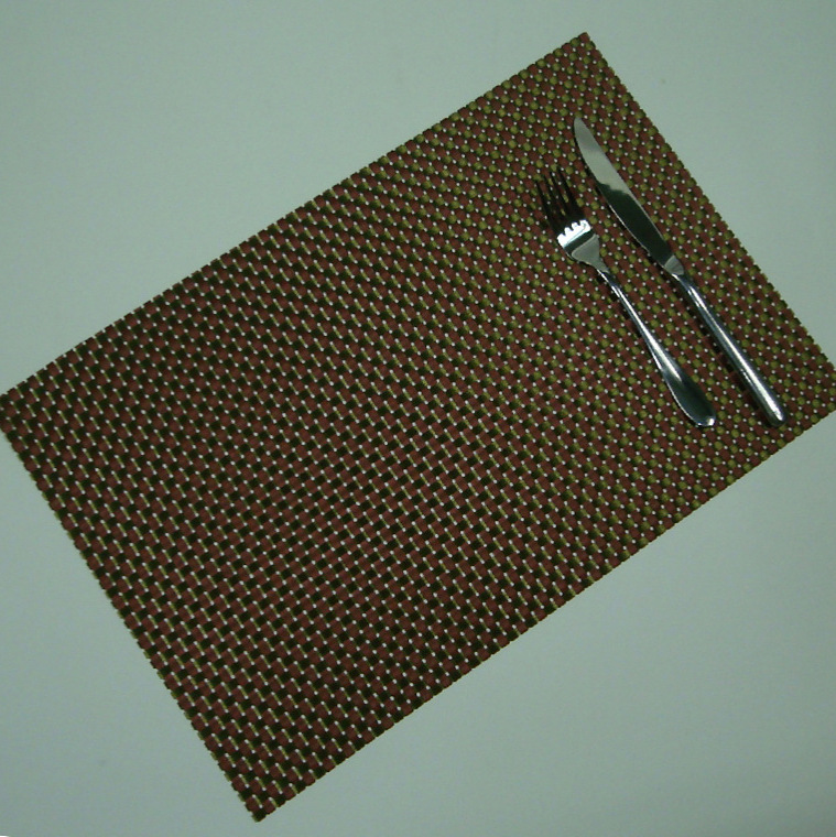 高档方形美式西餐垫 8X8特斯林餐垫 加厚PVC餐垫隔垫碗垫工厂直销细节图