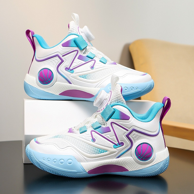 童鞋男童篮球鞋2025新款秋冬小学生皮面儿童运动鞋男孩耐磨跑步鞋