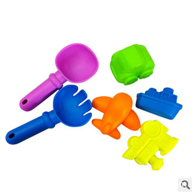 儿童沙滩玩具动力玩具沙玩沙模具套装玩具铲子益智迷你创意