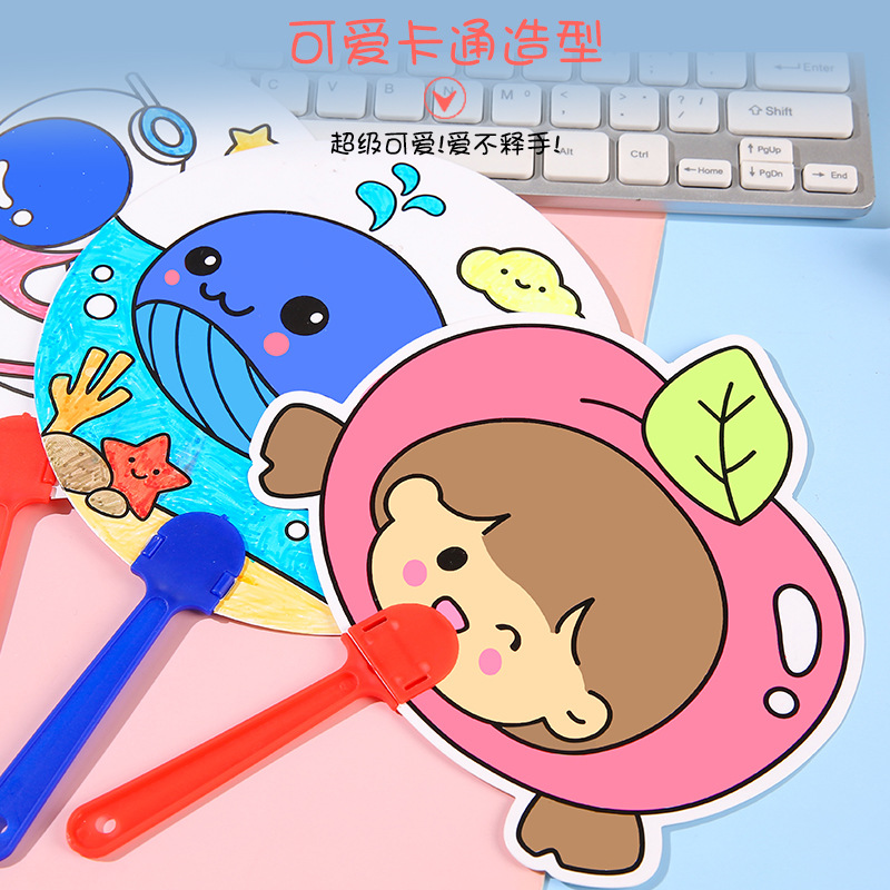 风扇/手持立式小风扇/手持风扇/小风扇/涡轮暴风机产品图