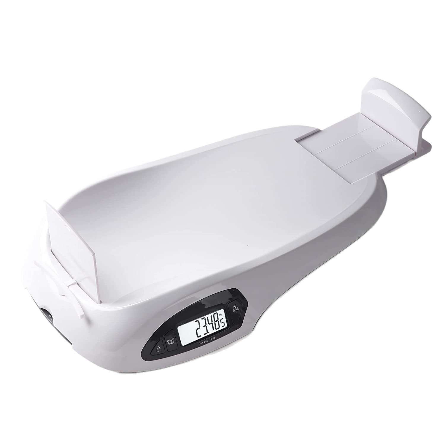 Cross-border exclusive baby electronic scale, high-precision, capable of measuring height, baby weight scale with tray, digital scale Item Picture