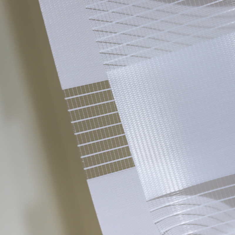 Cross-border customized blinds without perforations, zebra blinds in stock, plain soft gauze blinds, roller blinds, small bathroom curtains Specification image
