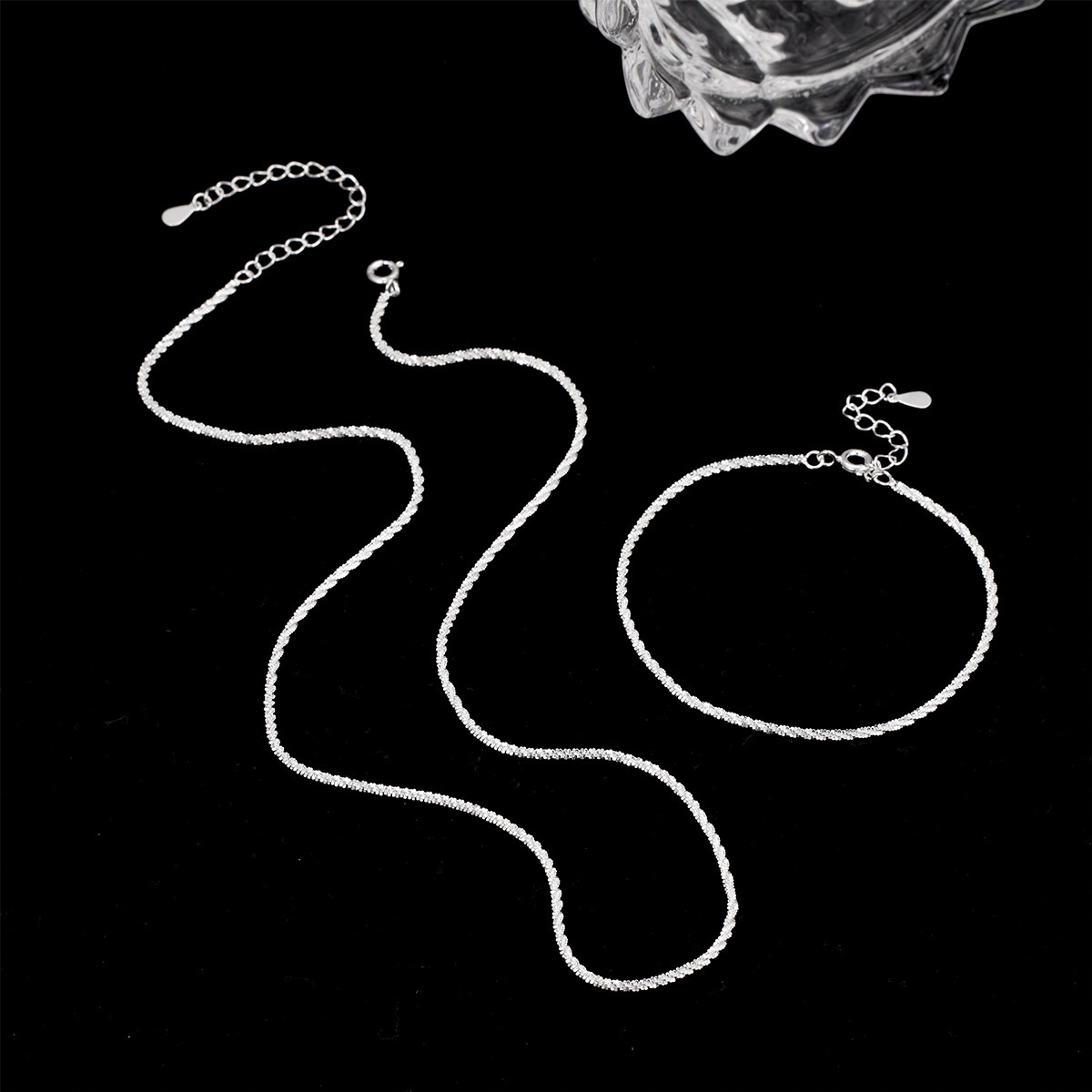 满天星项链高级设计感波光粼粼手链女ins风日韩百搭