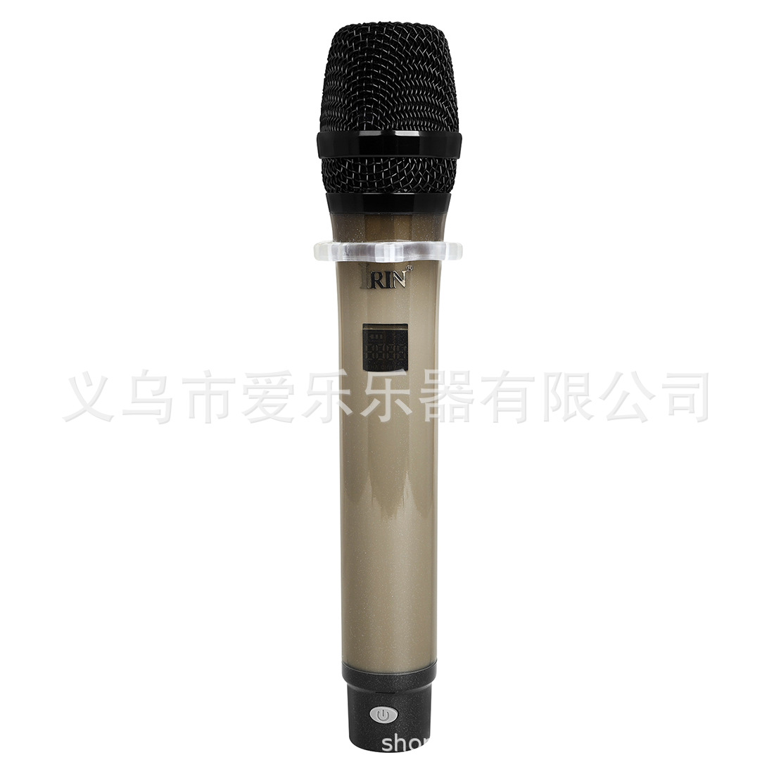 Cross-border wireless microphone RGB one-to-two outdoor stage karaoke live performance handheld microphone with light emission Application Scenario