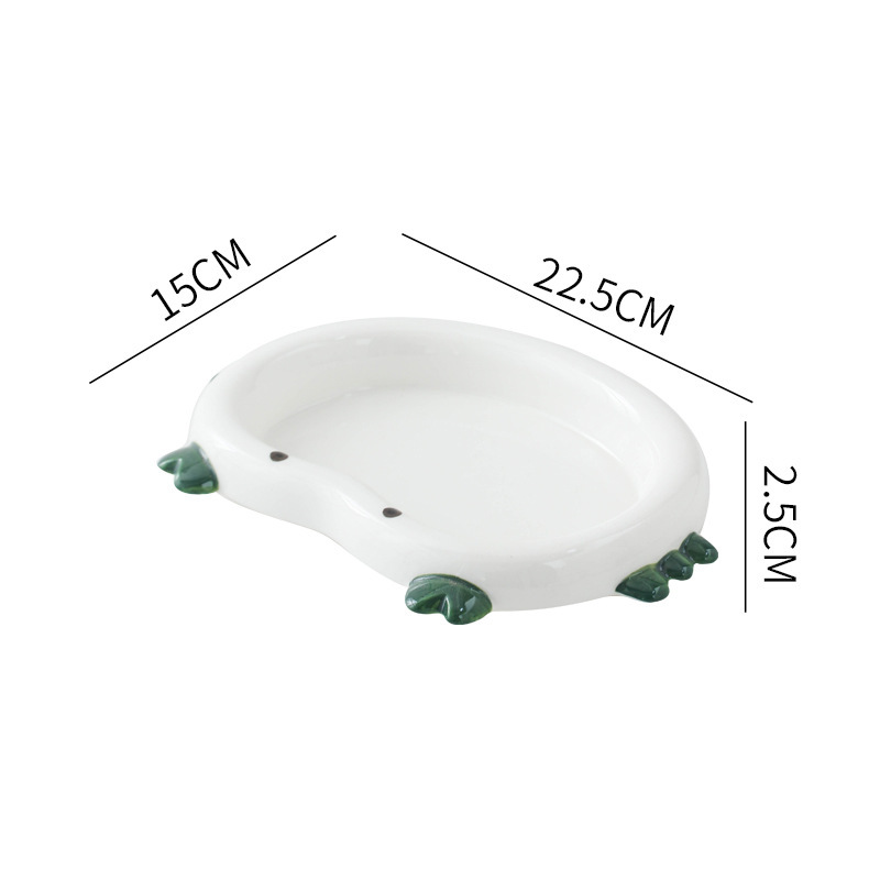Cat bowl, ceramic pet bowl, cat food bowl, high appearance level, rice bowl, anti-knock cat drinking bowl, large-mouthed dog bowl, food bowl Item Picture