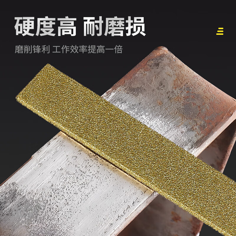Brazed diamond file, shaping file, alloy file, flat semi-circular metal wood block, tile file, grinding tool Application Scenario