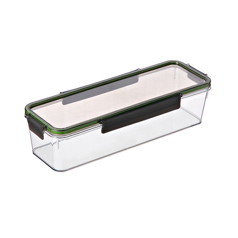 粉条面条收纳盒食品级大容量厨房装挂面意面保鲜盒杂粮食物密封盒白底实物图