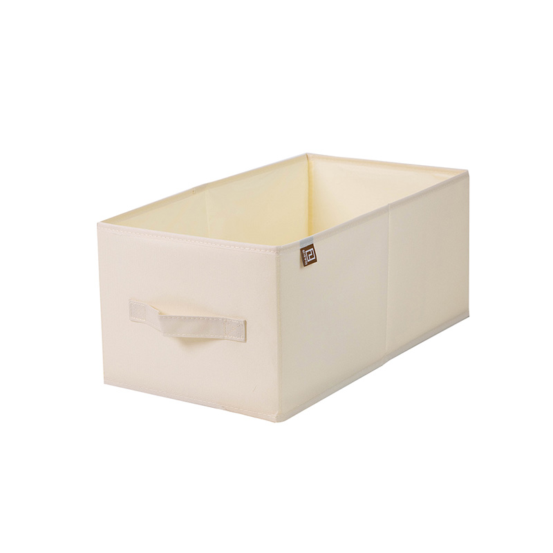 Cross-border Oxford cloth storage box, foldable narrow and long uncovered organization box for clothes, fabric wardrobe drawer storage box Item Picture